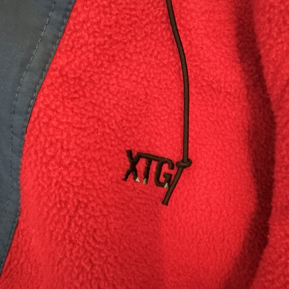 Sun Ice XTG Extreme Polartec Fleece Jacket Mens Medium Half Zip Waist Vtg 90s - Picture 4 of 7